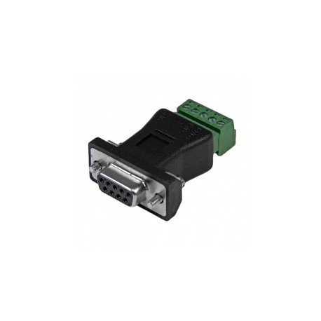 StarTech.com Adaptador de Serial RS-422 RS-485 DB9 a Bloque de Terminales