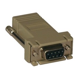 StarTech.com Adaptador Serial DB9 Hembra - RJ-45 Hembra, Beige