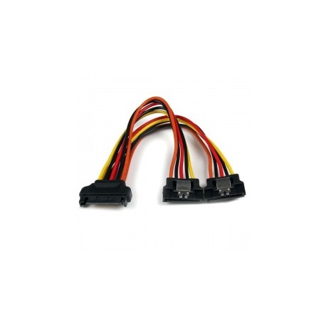 StarTech.com Cable Adaptador Splitter Divisor de Alimentación SATA, 15cm