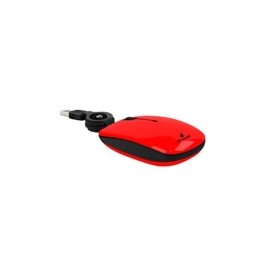 Mouse Acteck Optico AM-420, USB, Rojo