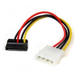 StarTech.com Cable Adaptador de Alimentación SATA en Ángulo a la Izquiera, 15cm