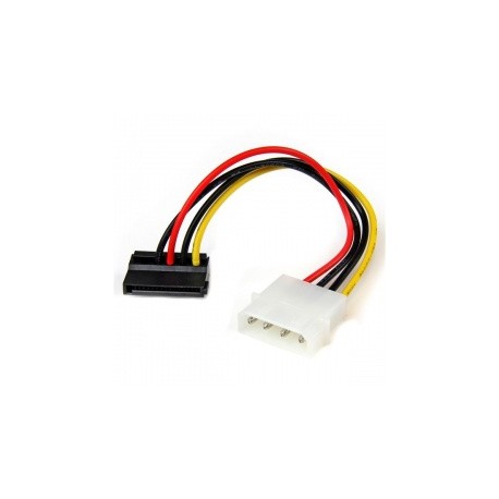 StarTech.com Cable Adaptador de Alimentación SATA en Ángulo a la Izquiera, 15cm