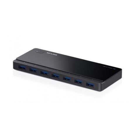 TP-Link Hub USB 3.0, 7 Puertos, 5000 Mbits, Negro