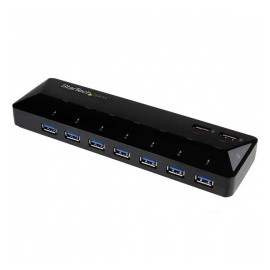 StarTech.com Hub Concentrador USB 3.0, 7 Puertos, 5000 Mbits, Negro