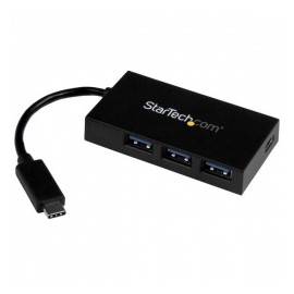 StarTech.com Hub USB 3.0, 4 Puertos USB-C, 5000 Mbit/s, Negro