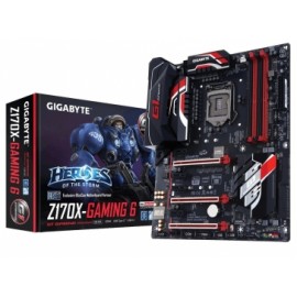 Tarjeta Madre Gigabyte ATX GA-Z170X-GAMING 6, S-1151, Intel Z170, HDMI, USB 2.0/3.0, 64GB DDR4, para Intel