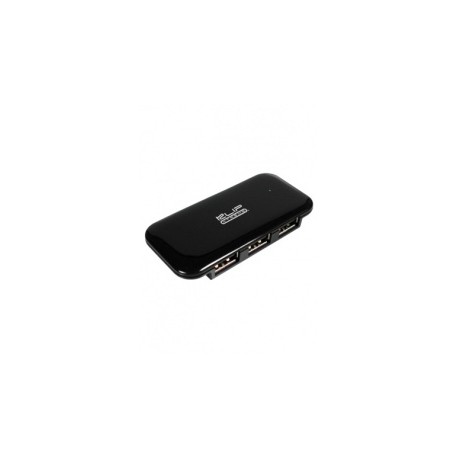 Klip Xtreme Hub KUH-190B, 4 Puertos USB 2.0, 480 Mbits, Negro