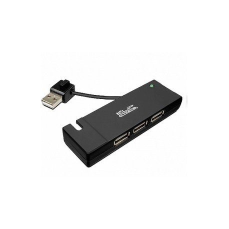 Klip Xtreme Hub KUH-400B, USB 2.0, 4 Puertos, 480 Mbit/s, Negro