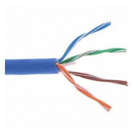 Belden Bobina de Cable Cat6a UTP, 304 Metros, Azul