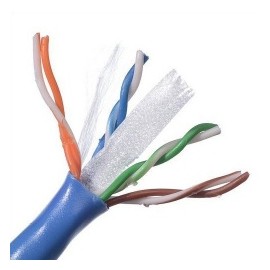 Belden Bobina de Cable Cat6 UTP, 305 Metros, Azul