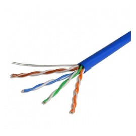 Ghia Bobina de Cable Cat5e UTP 4 Pares, 305 Metros, Azul