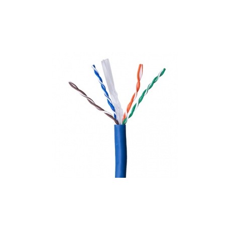 Ghia Bobina de Cable Cat6 UTP 4 Pares, 305 Metros, Azul