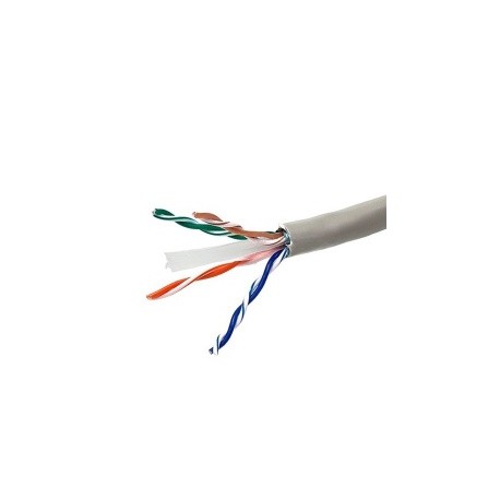 Ghia Bobina de Cable Cat6 UTP 4 Pares, 305 Metros, Gris