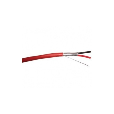 Belden Bobina de Cable para Alarma de Incendio, 305 Metros, Rojo