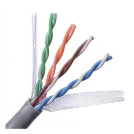 Belden Bobina de Cable Cat6 UTP, 305 Metros, Gris