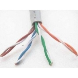 Wam Bobina de Cable Cat5e UTP, 305 Metros, Gris