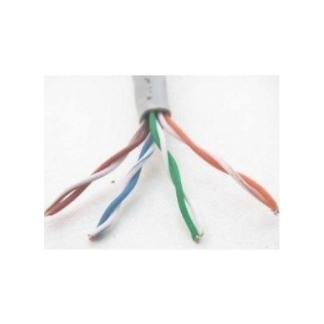 Wam Bobina de Cable Cat5e UTP, 305 Metros, Gris