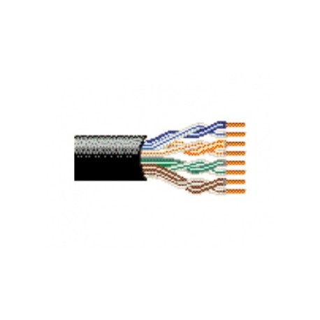 Belden Bobina de Cable Cat5e UTP de 4 Pares, 305 Metros, Negro