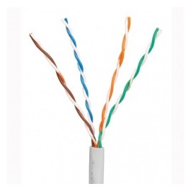 Panduit Bobina de Cable Cat5e UTP 4 Pares, 305 Metros, Blanco