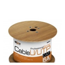 Nexxt Solutions Bobina de Cable Cat6a UTP, 305 Metros, Blanco