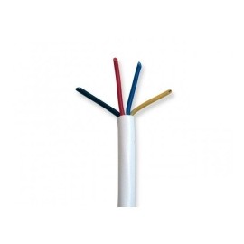 Enson Bobina de Cable Alarma 33202W305 4C/22W PRO-II, 305 Metros, Blanco