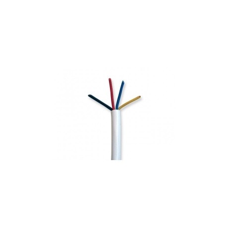 Enson Bobina de Cable Alarma 33202W305 4C/22W PRO-II, 305 Metros, Blanco