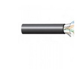 Condumex Bobina de Cable Cat5 para Exteriores, 305 Metros, Negro