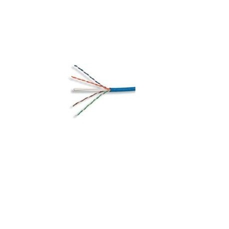 TE Connectivity Bobina de Cable Cat6 UTP, 305 Metros, Azul