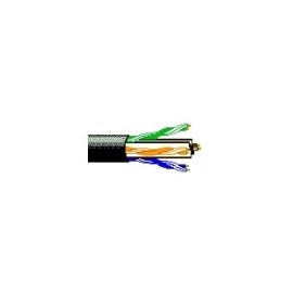 Belden Bobina de Cable Cat6 UTP 4 Pares, 305 Metros, Negro