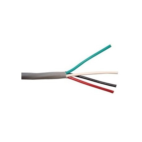 Belden Bobina de Cable de Seguridad, Riser CMR, 304 Metros, Gris