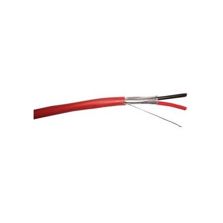 Belden Bobina de Cable para Alarma de Incedios, 304 Metros, Rojo