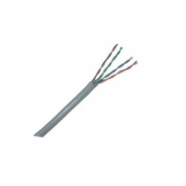 Vcom Bobina de Cable Cat5e UTP, 305 Metros, Gris