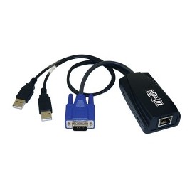 Tripp Lite Cable Switch KVM B078-101-USB2, Unidad de Interfaz para Servidor (SIU) USB NetCommander