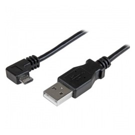 StarTech.com Cable Micro USB Acodado a la Derecha, 50cm, Negro