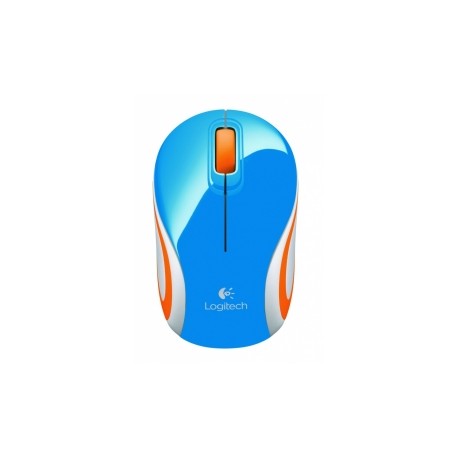 Mini Mouse Logitech Óptico M187, Inalámbrico, USB, 1000DPI