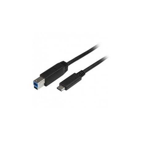 StarTech.com Cable USB-C Macho - USB-B Macho, 2 Metros, Negro