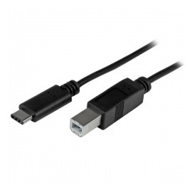 StarTech.com Cable USB C Macho - USB B Macho, 2 Metros, Negro