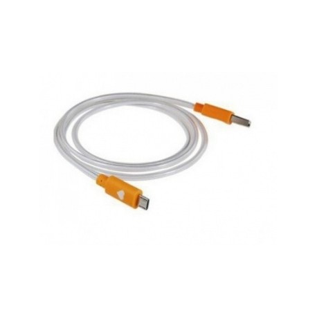 LevyDal Cable USB Macho - Micro USB Macho, 1 Metro, Naranja