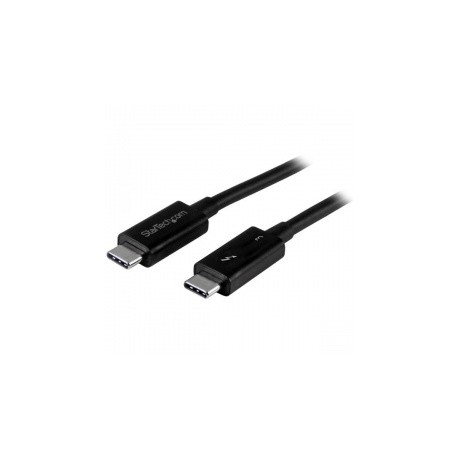 StarTech.com Cable Thunderbolt 3 Macho - USB-C Macho, 40 Gbit/s, 1 Metro, Negro