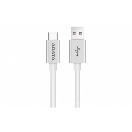 Adata Cable USB C Macho - USB A Macho, 1 Metro, Blanco