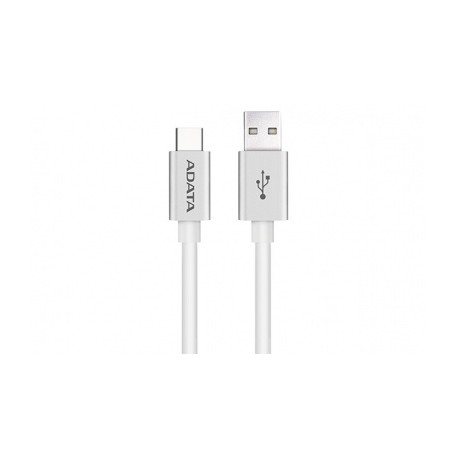 Adata Cable USB C Macho - USB A Macho, 1 Metro, Blanco