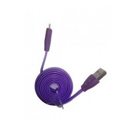 Levydal Cable 81045 USB A Macho - Micro-USB A Macho, Púrpura