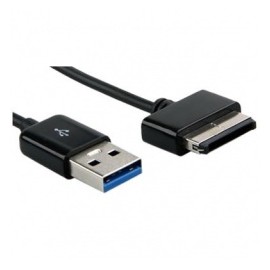 BRobotix Cable USB 3.0 Macho - USB 40p Macho, 1.5 Metros, Negro, para Tablet ASUS