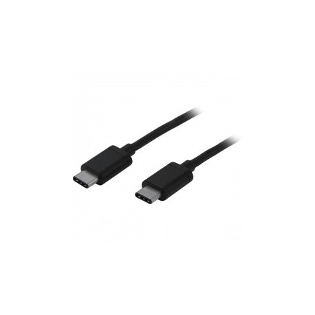 Startech Cable USB 2.0 C Macho - USB 2.0 C Macho, 2 Metros, Negro