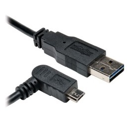 Tripp Lite Cable USB A Macho - Micro-USB B Macho, 91cm, Negro