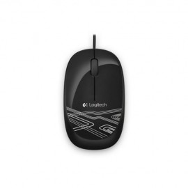 Mouse Logitech Óptico M105, Alámbrico, USB, Negro