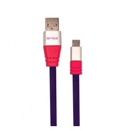 Ginga Cable USB A Macho - Micro-USB B Macho, 1 Metro