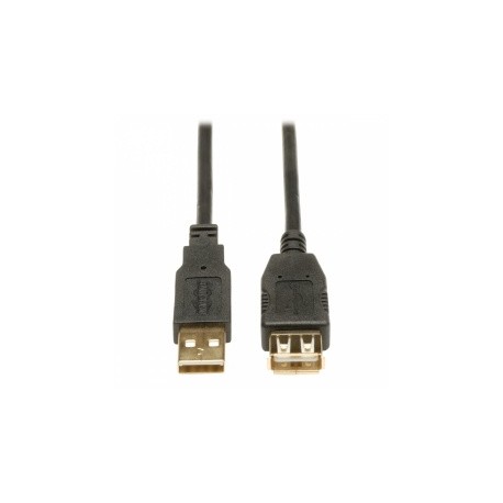 Tripp Lite Cable USB 2.0 A Macho - USB 2.0 A Hembra, 90cm, Negro