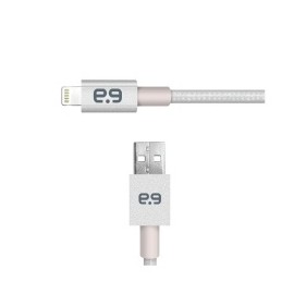 PureGear Cable USB 2.0 Macho - USB 2.0 Macho, 22.8 cm, Plata