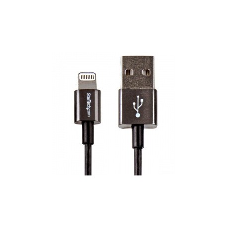 StarTech.com Cable Premium USB A Macho - Lightning Macho, 1 Metro, Negro